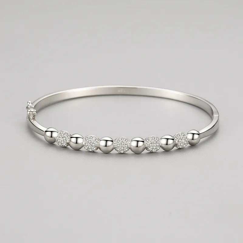 Crystal Line Bracelet – 925 Silver Edition